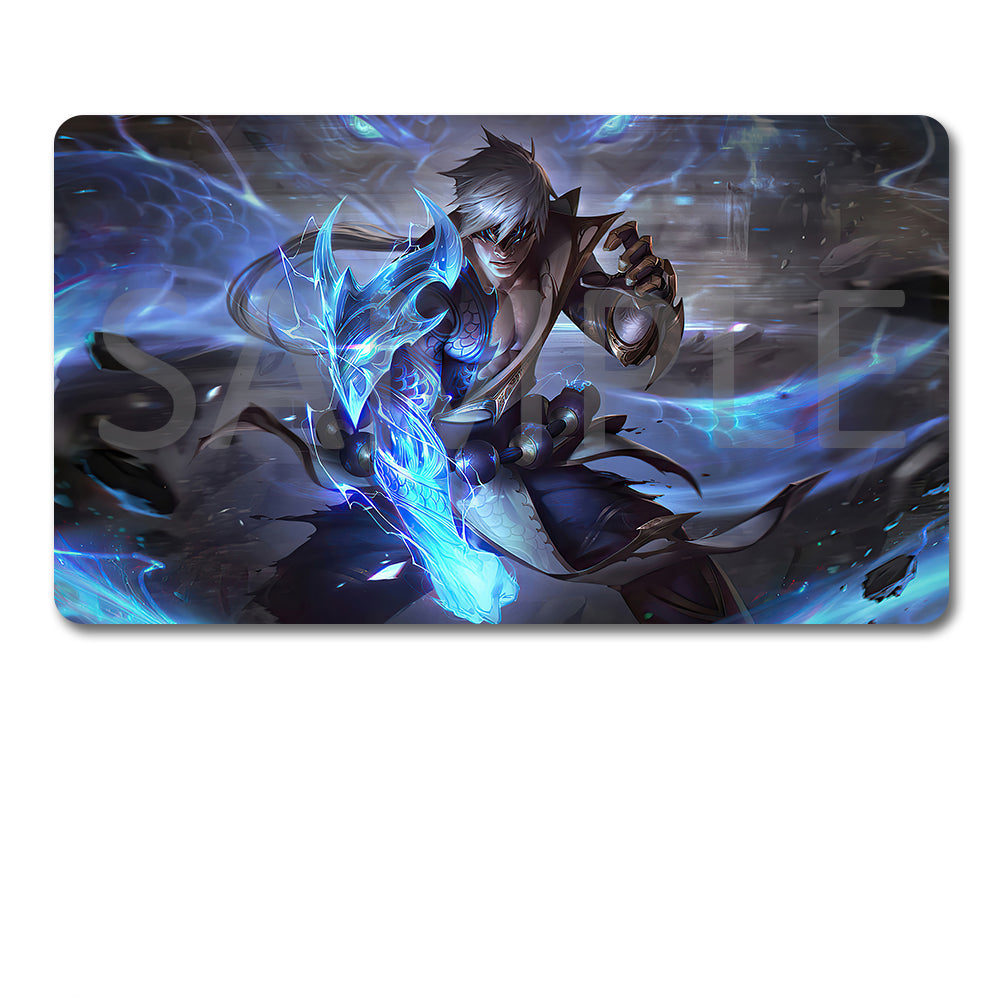 Lee Sin - League Of Legends Riftbound Playmat 24x14 in