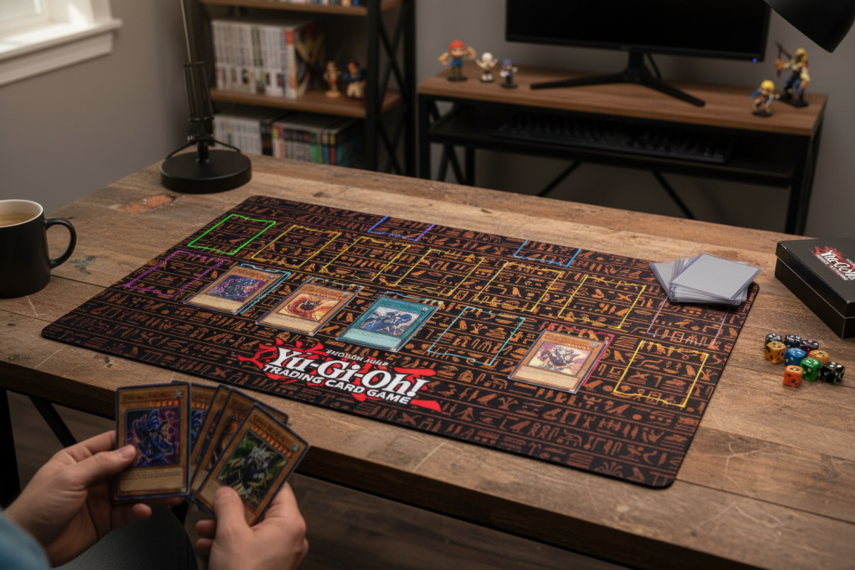 Yu-Gi-Oh Classic Trading Card Playmat YGO KMC TCG YuGiOh Parchment Desk Mat Mousepad