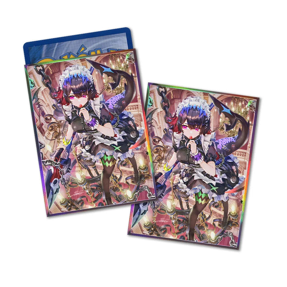 60PCS 66X91mm High-Quality Anime Standard Size Card Sleeves for MGT Trading Card Protector Top Loading Board Game Card Holder
