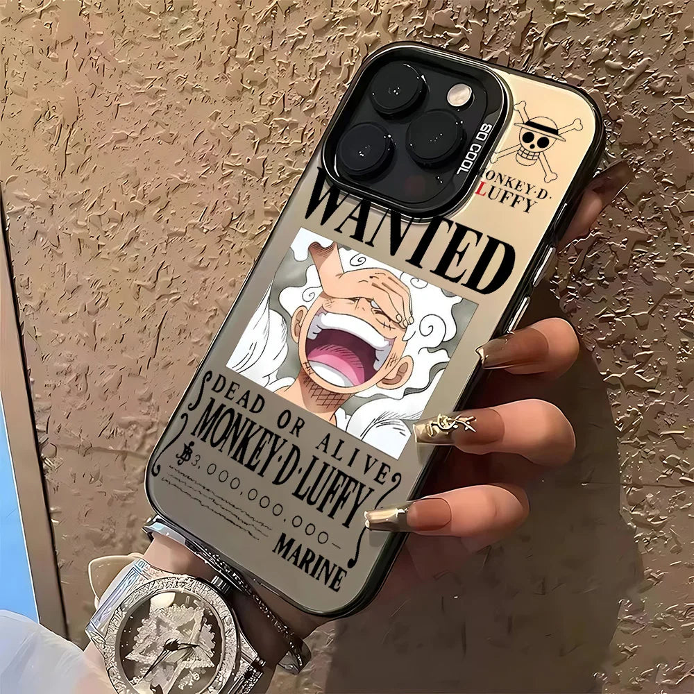 Anime One Piece Nika Luffys Phone Case for IPhone 17 17e 16e 16 15 14 13 12 11 Pro Max Air Plus Anti Fall Matte Back Cover
