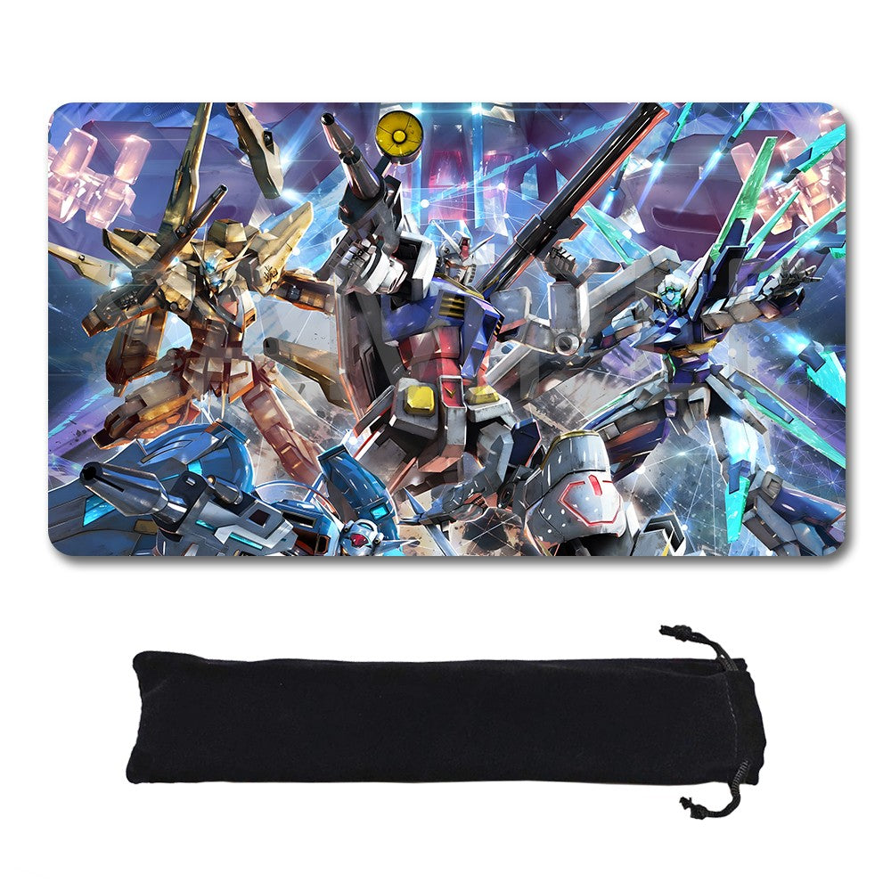 Gundam Playmat Suitable for GCG , includes Storage Bag, 24 x 14 inches (GD510149)