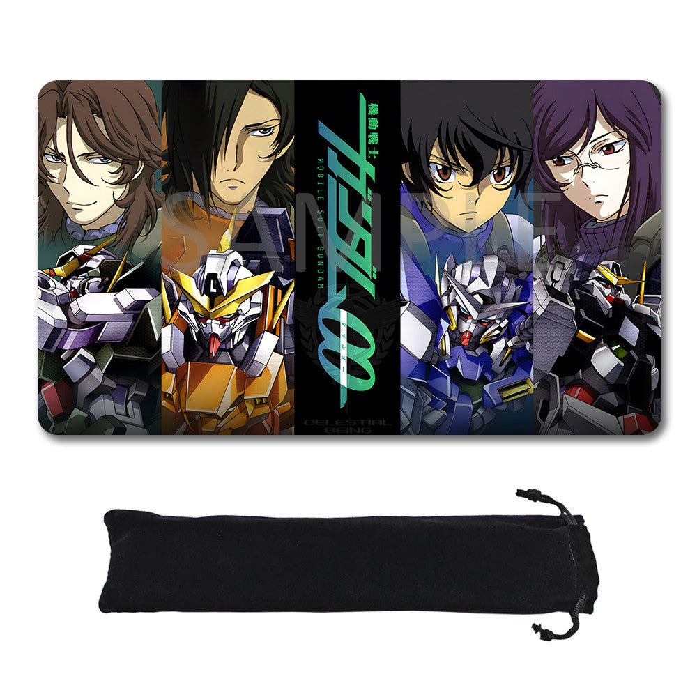 Gundam Playmat Suitable for GCG , includes Storage Bag, 24 x 14 inches (50838)