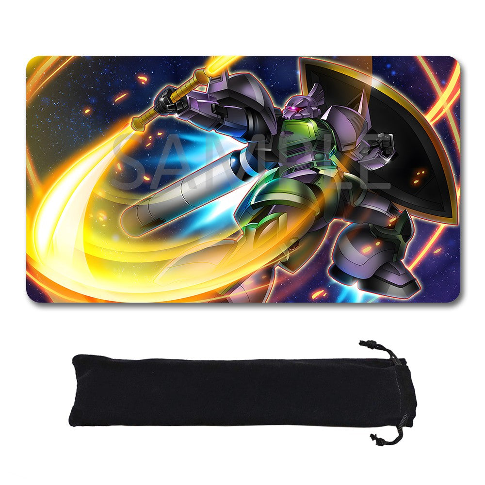 Gundam Playmat Suitable for GCG , includes Storage Bag, 24 x 14 inches (640532)