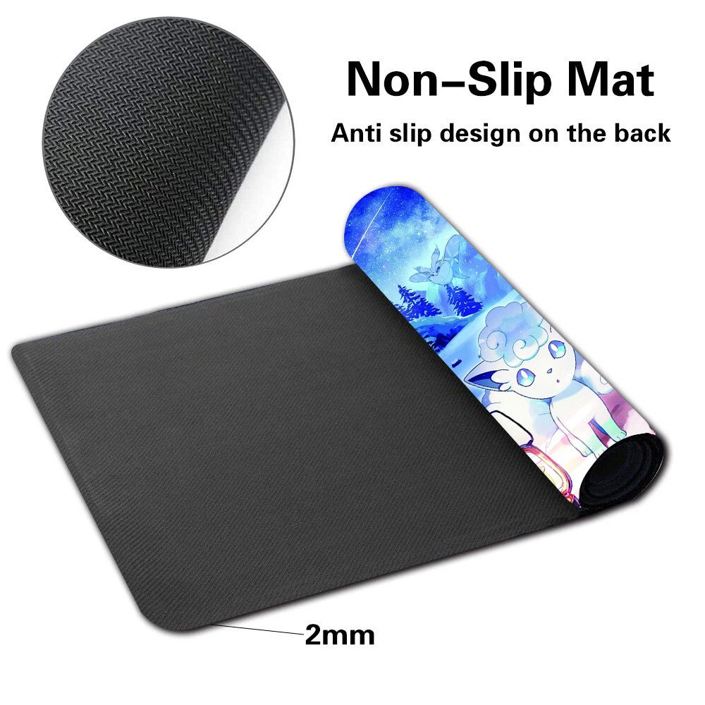 Snowy Gathering Board Game Pokemon Playmat Card Play Mat TCG CCG Pad Mousepad