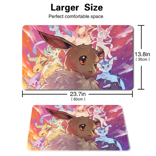 1303584 - Board Game Pokemon Eevee Playmat Games Mousepad Play Mat of TCG