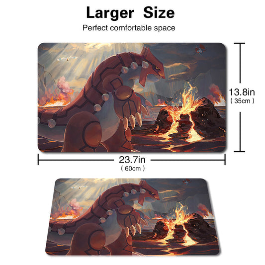 093553 - Board Game Pokemon Groudon Playmat Games Mousepad Play Mat of TCG