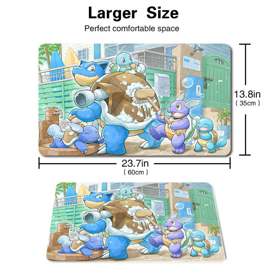 1278105 - Board Game Pokemon Blastoise Playmat Games Mousepad Play Mat of TCG