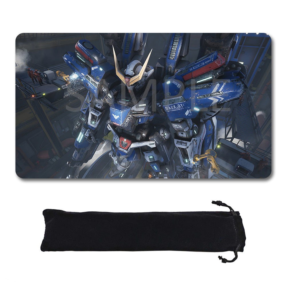Gundam Playmat Suitable for GCG , includes Storage Bag, 24 x 14 inches (1306588)
