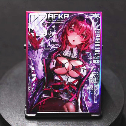 Honkai Star Silver Wolf & Kafka Holographic Card Sleeves