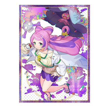 Pokemon Nurse Miriam & Mareanie Holographic Card Sleeves