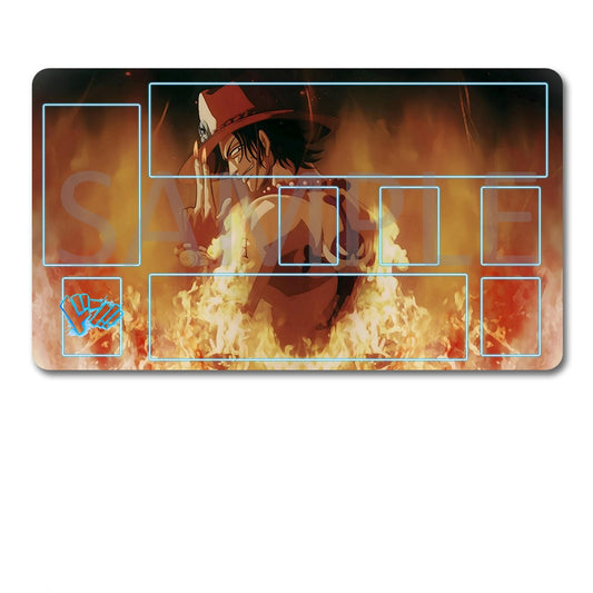 Laptop skin with anime character design and black pouch on a white background