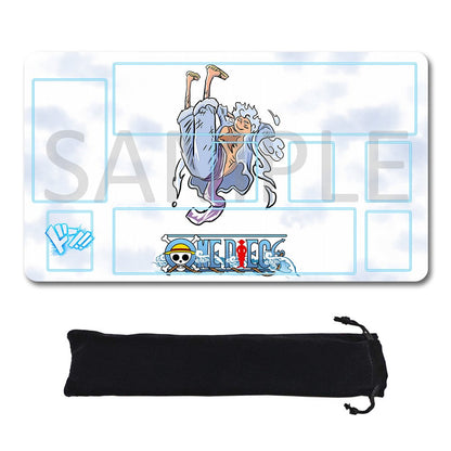 Monkey D. Luffy One Piece Playmat + Free Storage Bag Non-Slip Rubber 24x14 in +122HZWzone (26)