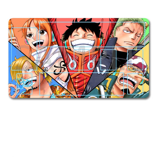 Laptop skin with anime character design and black pouch on a white background
