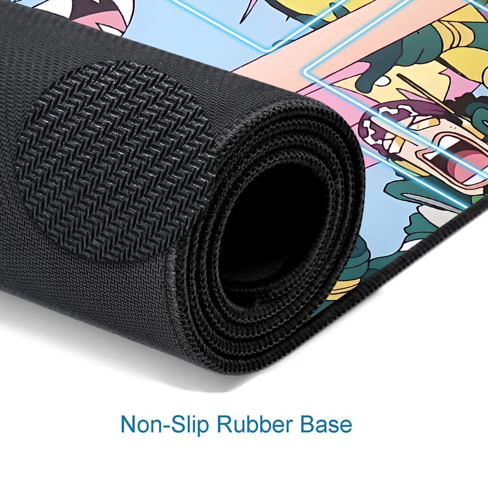 Straw Hat Pirates‌ One Piece Playmat + Free Storage Bag Non-Slip Rubber 24x14 in +122HZWzone (65)