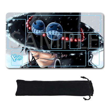 Monkey D. Luffy One Piece Playmat + Free Storage Bag Non-Slip Rubber 24x14 in +122HZWzone (17)