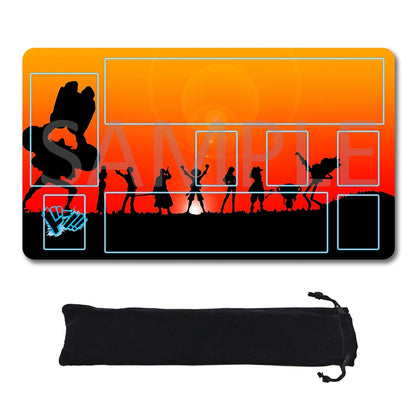 Straw Hat Pirates One Piece Playmat + Free Storage Bag Non-Slip Rubber 24x14 in +122HZWzone (18)