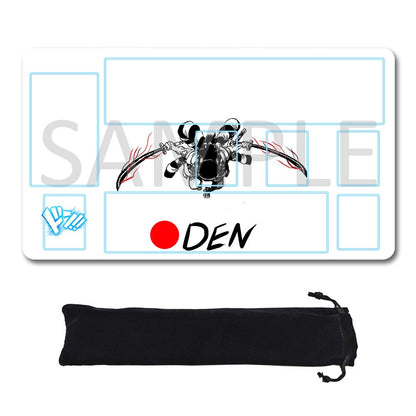 Roronoa Zoro One Piece Playmat + Free Storage Bag Non-Slip Rubber 24x14 in +122HZWzone (33)