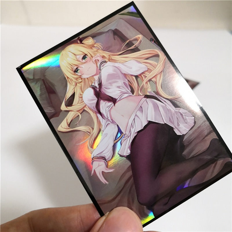 Sky Striker Raye & Roze Resting Holographic Card Sleeves
