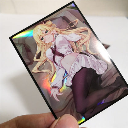 Sky Striker Raye & Roze Resting Holographic Card Sleeves