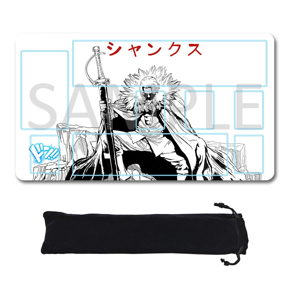 Monkey D. Luffy One Piece Playmat + Free Storage Bag Non-Slip Rubber 24x14 in +122HZWzone (56)