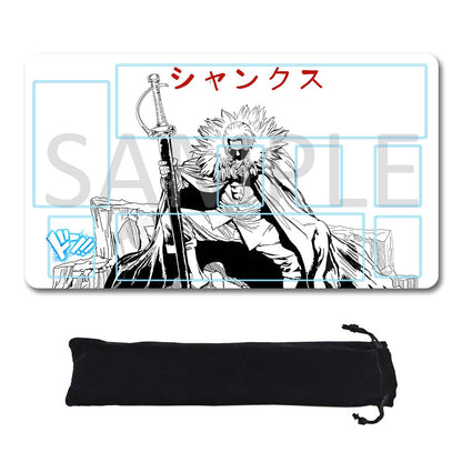 Monkey D. Luffy One Piece Playmat + Free Storage Bag Non-Slip Rubber 24x14 in +122HZWzone (56)