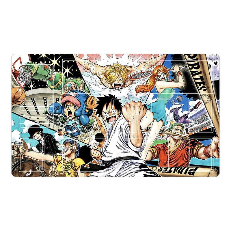 Straw Hats Sports Day Premium Neoprene One Piece Playmat