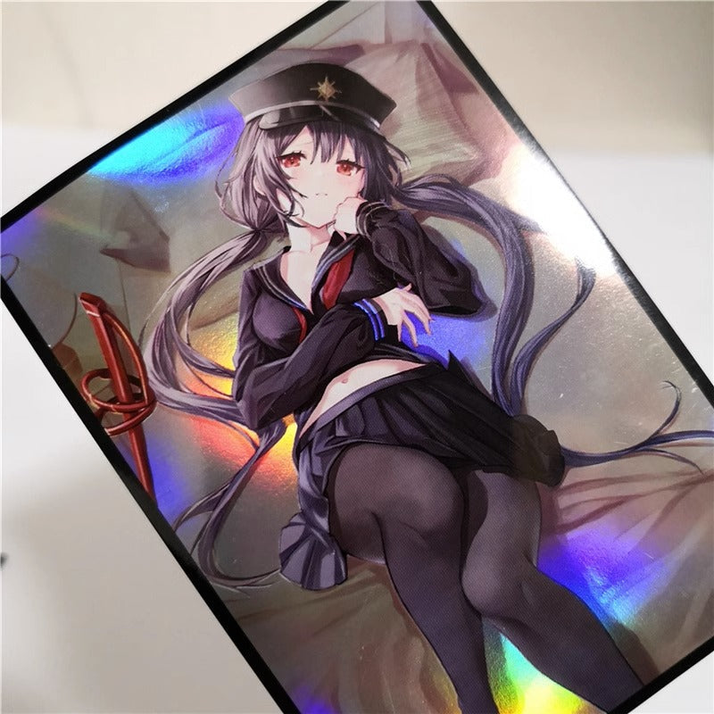 Sky Striker Raye & Roze Resting Holographic Card Sleeves