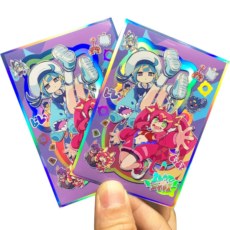 Live☆Twin Lil-la & Ki-sikil Holographic YGO Card Sleeves
