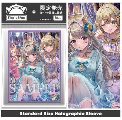 Cat Girls Kirara, Diona, Lynette Genshin Impact Card Sleeves
