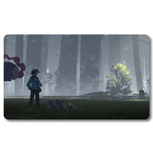 PTCG Peripheral - 1039169- Pokemon Playmat Size 23.6X13.7in Play mats Compatible for TCG MTG RPG CCG Trading Card Game