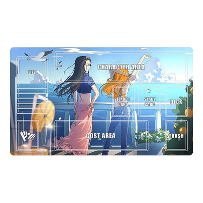 Robin & Nami Vacation Premium Neoprene One Piece Playmat