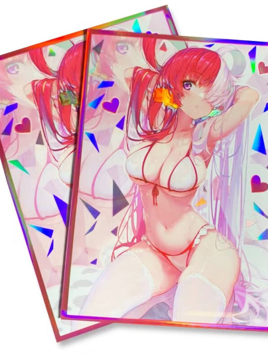 Uta One Piece Movie Red Holographic Card Sleeves