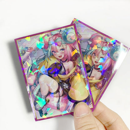Pokemon Streamer Iono Holographic Card Sleeves