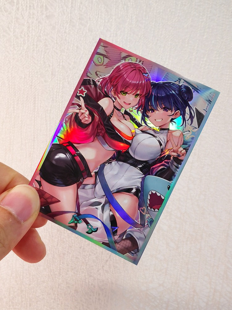 Pretty Evil Twins YGO Holographic Card Sleeves