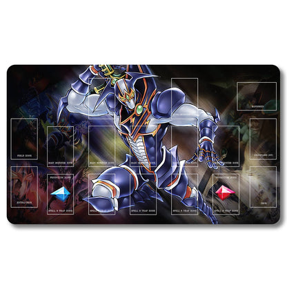 YUGIOH Peripheral - 88656- Yugioh Playmat Size 23.6X13.7in Play mats Compatible for TCG OCG CCG Trading Card Game