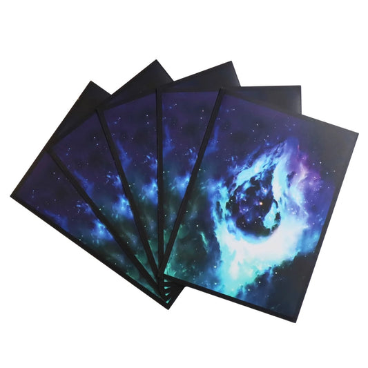60 PCS Celestial Island Land MTG Matte Card Sleeves