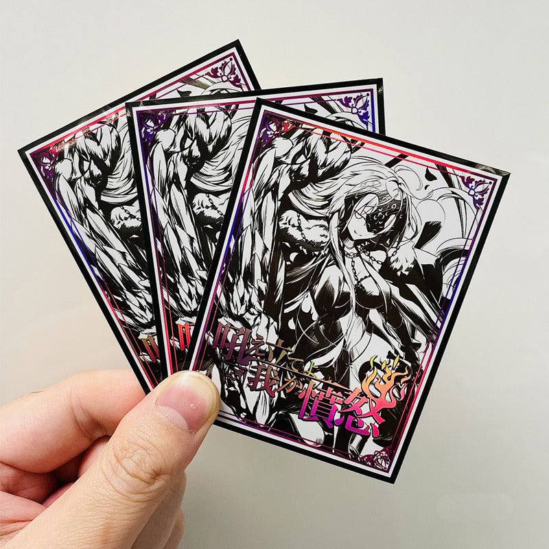 Fate Grand Order Ink Art Alter FGO Holographic Card Sleeves