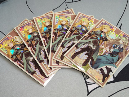 Exosister Elis & Elaine Holographic Card Sleeves