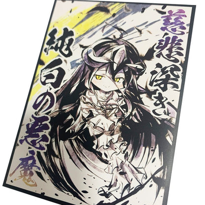 Albedo Overlord Ink Style Standard Size Matte Sleeves