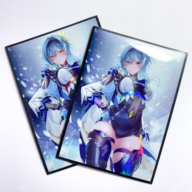Eula Lawrence Genshin Impact Holographic Card Sleeves