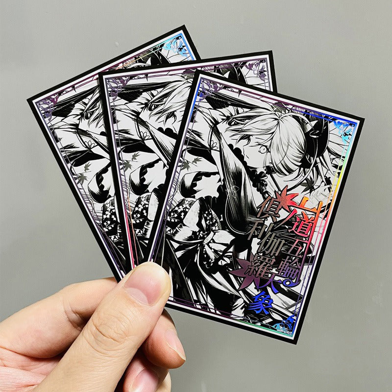 Fate Grand Order Ink Art Alter Ego FGO Holographic Card Sleeves