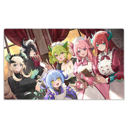 Dragon Maids Premium Neoprene Yu-Gi-Oh Playmat