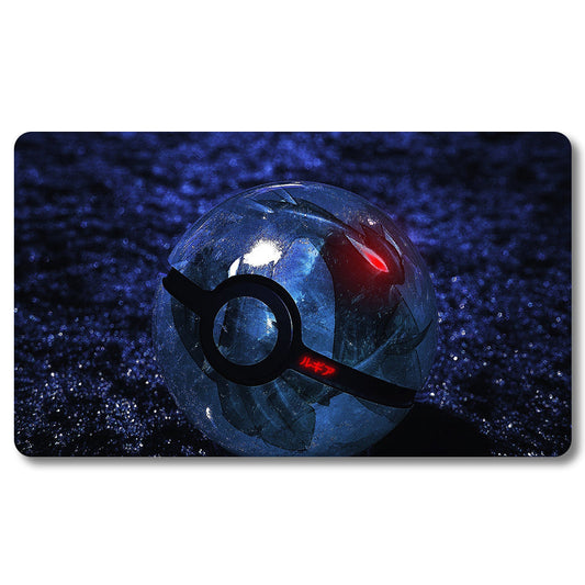 PTCG Peripheral - 304333- Pokemon Playmat Size 23.6X13.7in Play mats Compatible for TCG MTG RPG CCG Trading Card Game