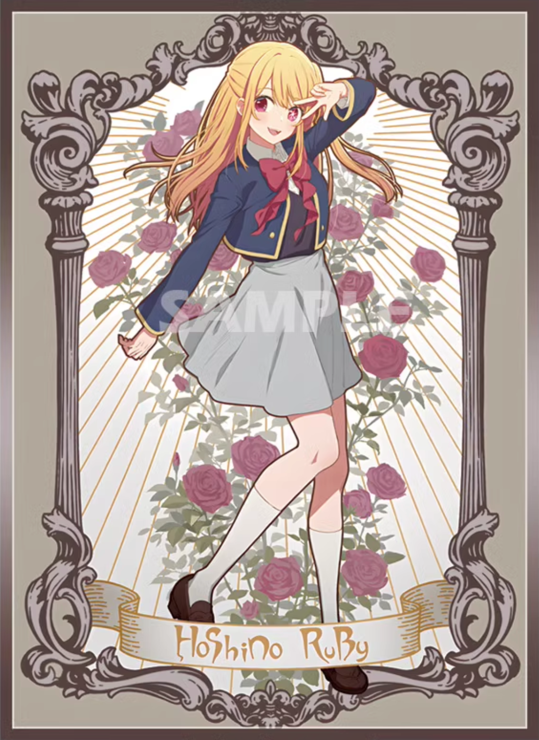 Idol Girls Hoshino Ai, Ruby & Arima Kana Holographic Card Sleeves