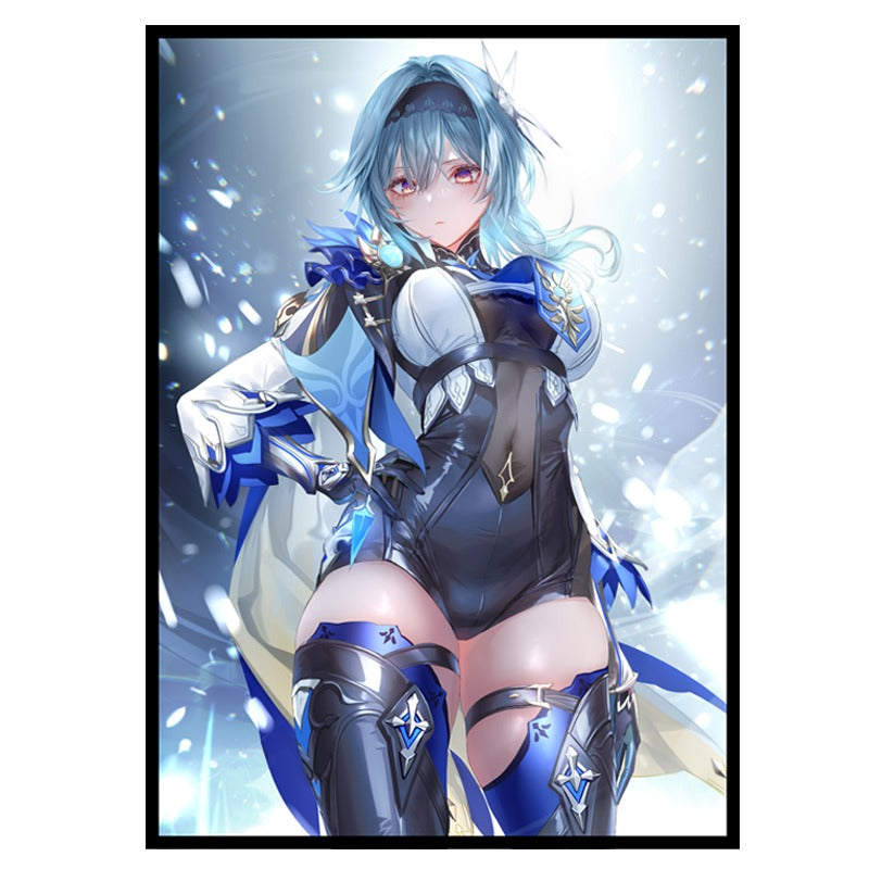 Eula Lawrence Genshin Impact Holographic Card Sleeves