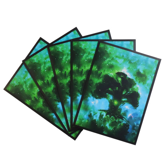 60 PCS Celestial Forest Land MTG Matte Card Sleeves