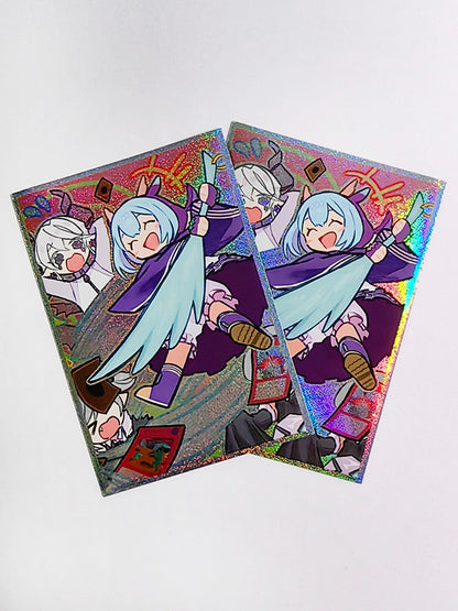 Kawaii Laundry Dragonmaid Glitter Holographic Card Sleeves