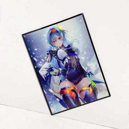 Eula Lawrence Genshin Impact Holographic Card Sleeves
