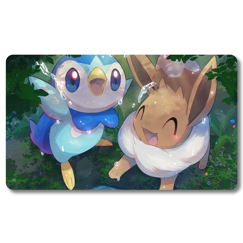 PTCG Ibrahimovic Playmat - Pokemon Size 23.6X13.7in Play mats Compatible for TCG MTG RPG CCG Trading Card Game