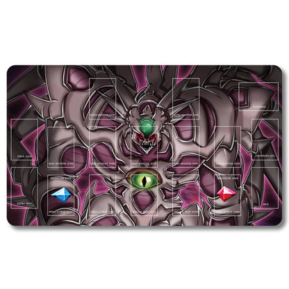 YUGIOH Peripheral - 309653- Yugioh Playmat Size 23.6X13.7in Play mats Compatible for TCG OCG CCG Trading Card Game